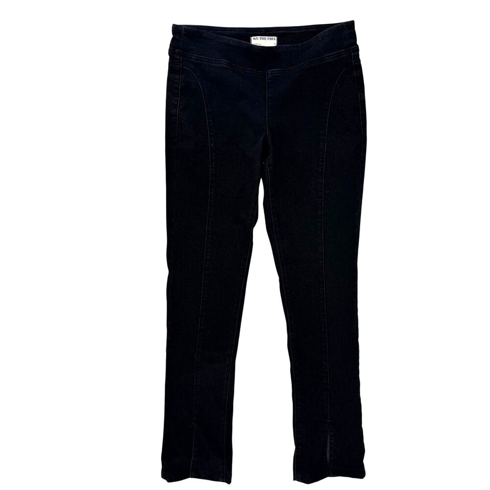 We The Free People Womens Black Pull On Jeans Size Small Stretch Denim Pants